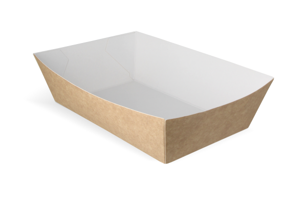 Kraft - Boîte à snack A13 130x77x35mm 50 pièces