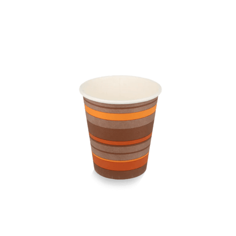 Klika - Tasse à café en carton 300cc 10oz rayée