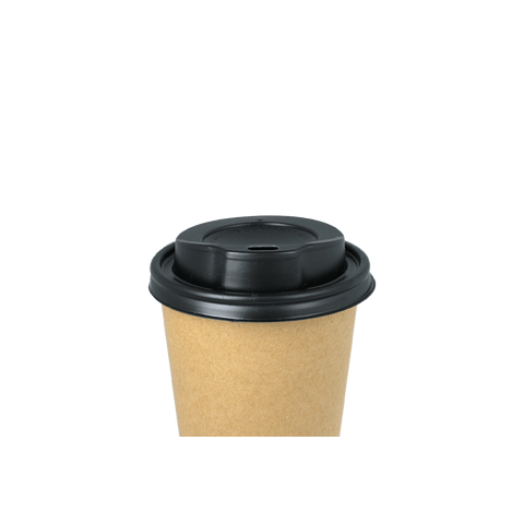 Klika - Couvrir la tasse de café noir Ø80 mm | 1000 pièces