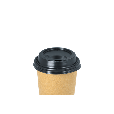 Klika - Koffiebeker deksels zwart Ø73mm | 1000 stuks