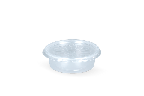 Klika - Coud Round Container Ø70mm Transparent | 1000 pièces