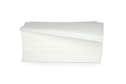 Klika - Z/V-vouw handdoek cellulose 2 laags 21x24cm 20x160 vellen | 3200 stuks