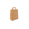 Klika - Sacs en papier Petit kraft 22+10x28cm recyclé