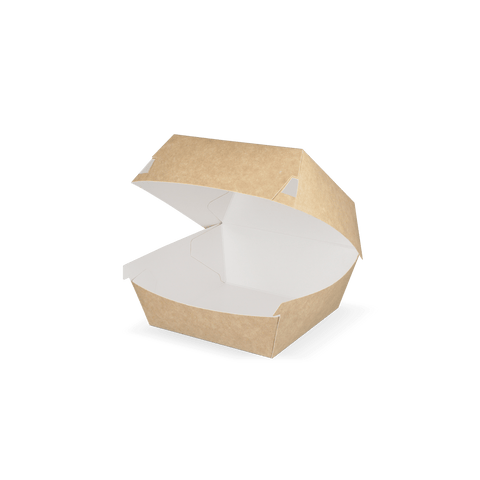 Klika - Hamburger Tray IP7 Klein Kraft / White Bio | 400 pièces