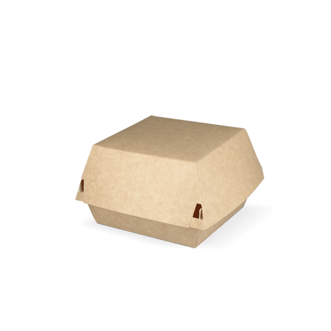Klika - Hamburgerbehälter Groß kraft/weiß BIO
