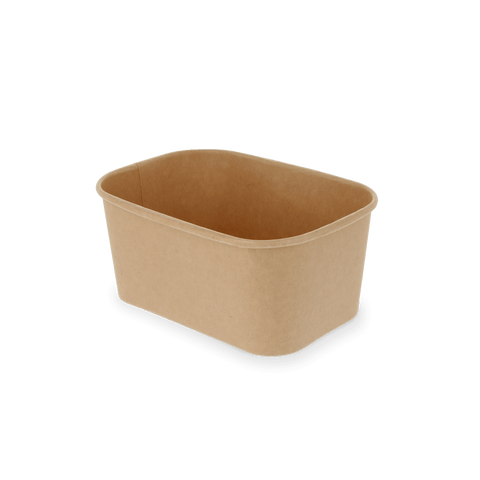 Klika -  Maaltijdbak karton 1000ml Kraft