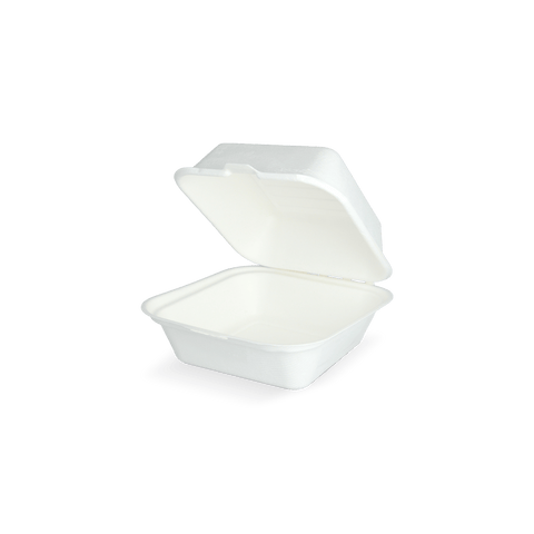 Klika - Hamburger Tray IP6 Grand canne à sucre biologique | 500 pièces