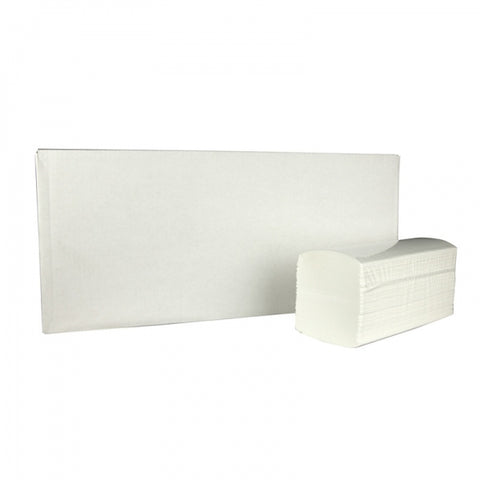 Klika - Handdoeken Interfold 2 laags extra lang 42x22cm 100% cellulose T6 | 2400 stuks