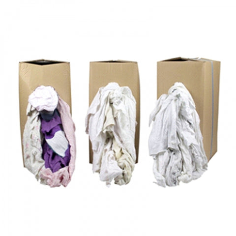 Klika - Chiffons de nettoyage Chiffons de nettoyage colorés épais et fins 10kg