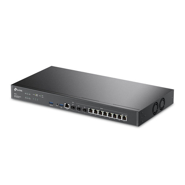 TP-Link -   Omada ER8411 bedrade router Gigabit Ethernet Zwart