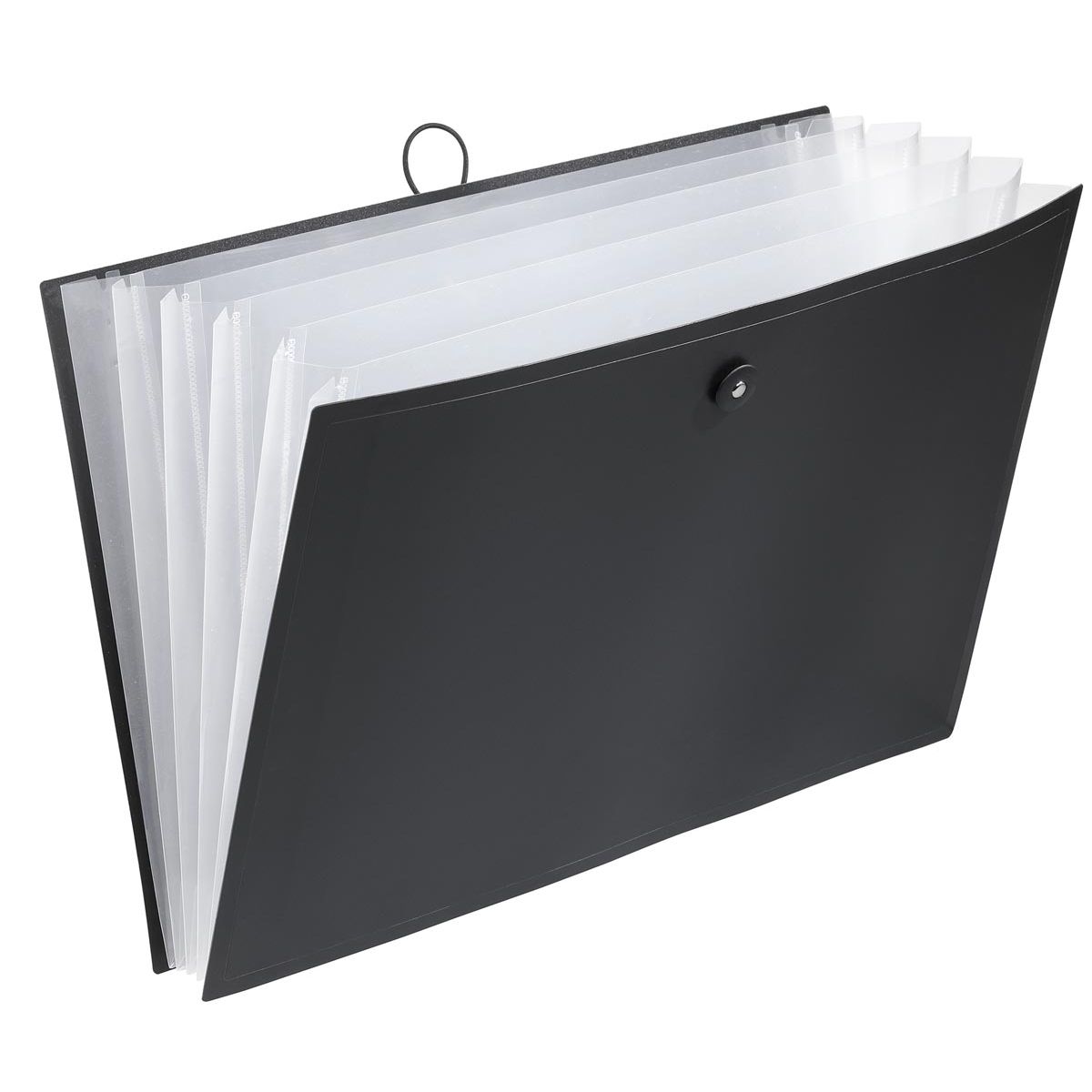 Viquel - classeur frontal, avec 6 compartiments, ft A3, noir