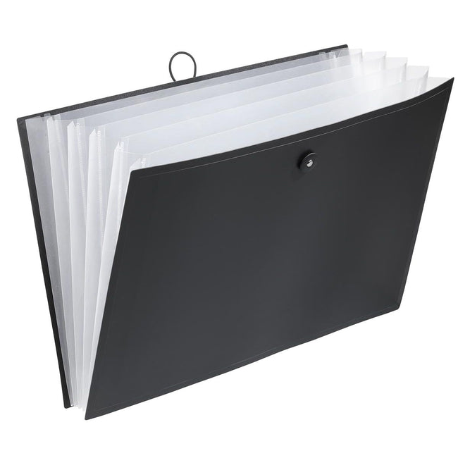 Viquel - classeur frontal, avec 6 compartiments, ft A3, noir