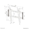 Neomounts -   WL35-550BL14 TV-beugel wand 32-75 kantelbaar Easy Install