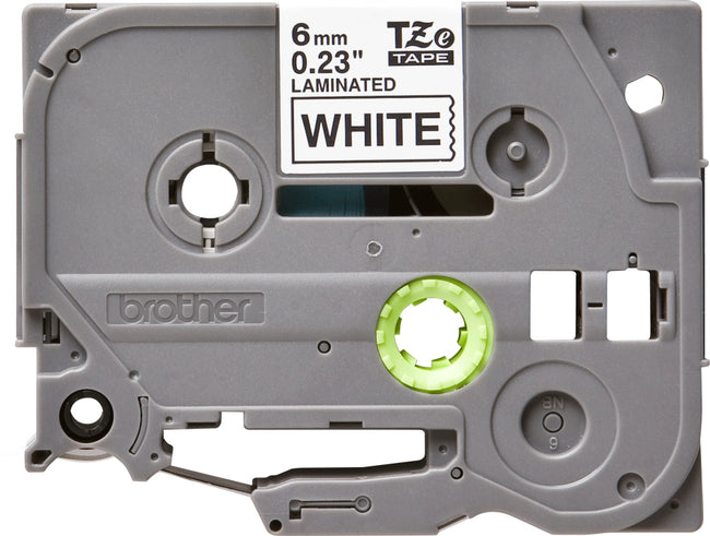 Brother - Labele P-touch TZe-211 standard 6mm noir sur blanc