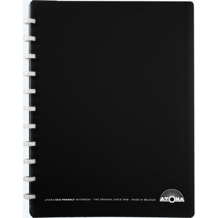 Atoma -  Eco schrift, ft A4 +, 120 bladzijden, gelijnd, met 6 tabbladen en 5 showtassen, assorti