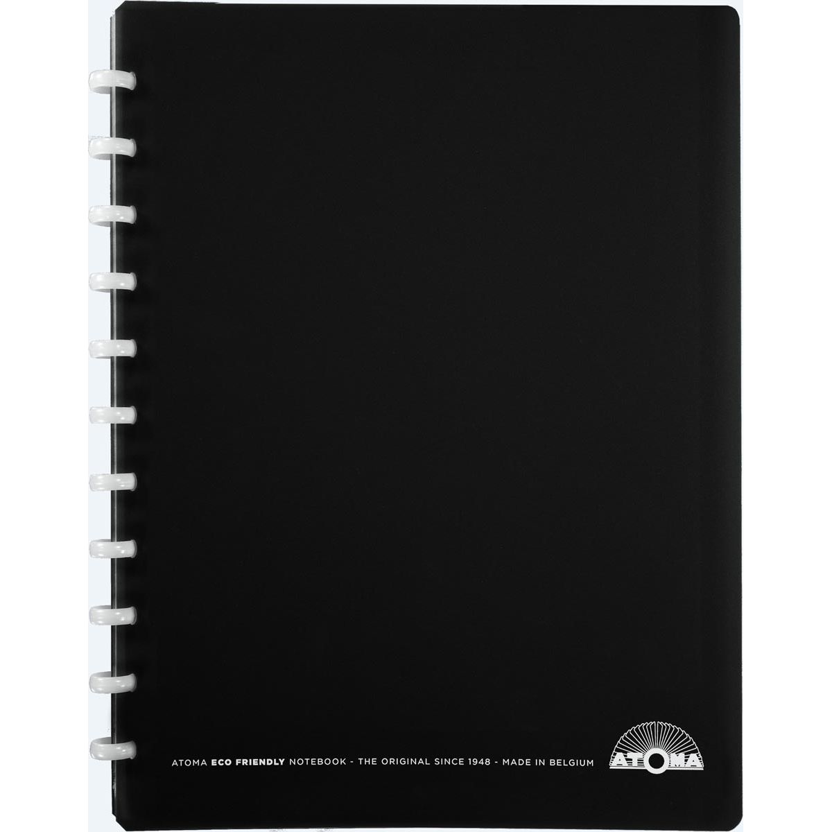 Atoma -  Eco schrift, ft A4 +, 120 bladzijden, gelijnd, met 6 tabbladen en 5 showtassen, assorti