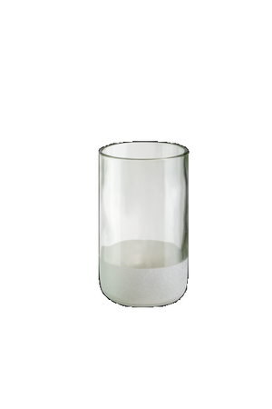 Iwas glas helder frosted, 35,5cl/12oz, 7,4 x 12cm, doos a 4 stuks