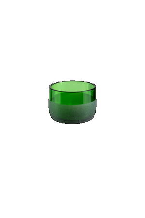Verre Iwas vert dépoli, 12cl, 7,4 x 5,1cm, boîte de 4 pièces