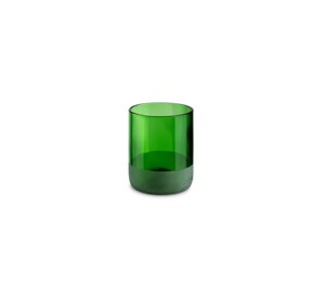 Verre Iwas vert dépoli, 25cl, 7,4 x 9cm, boîte de 4 pièces