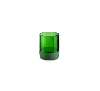 Verre Iwas vert dépoli, 25cl, 7,4 x 9cm, boîte de 4 pièces