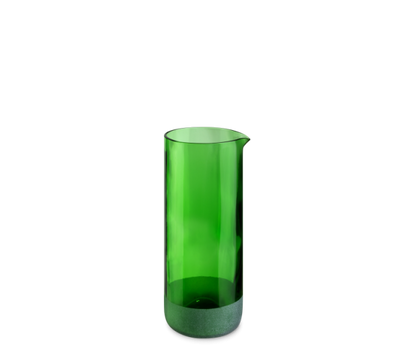 Iwas karaf groen frosted, 60cl/20,3oz, 7,4 x 18cm, per stuk