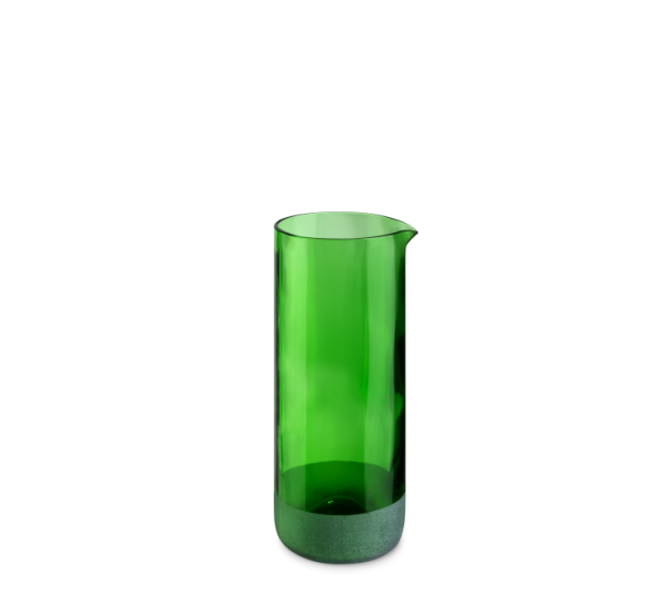 Carafe Iwas vert givré, 60cl/20.3oz, 7,4 x 18cm, par pièce