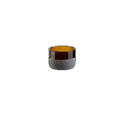 Verre Iwas bronze dépoli, 12cl, 7,4 x 5,1cm, boîte de 4 pièces