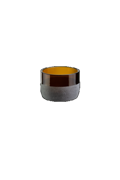 Verre Iwas bronze dépoli, 12cl, 7,4 x 5,1cm, boîte de 4 pièces