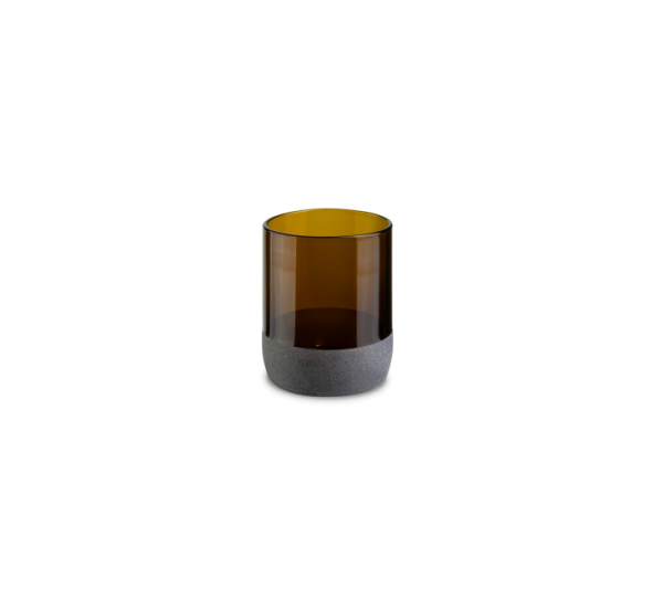 Verre Iwas bronze dépoli, 25cl, 7,4 x 9cm, boîte de 4 pièces