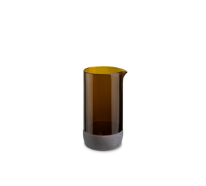 Iwas karaf brons frosted, 45cl/15,2oz, 7,4 x 14cm, per stuk
