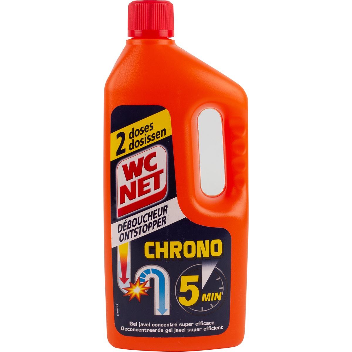 WC Net - WC NET ontstopper Chrono, fles van 1 l