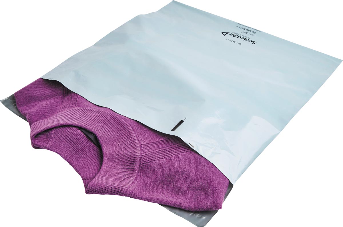 Mail Lite - Enveloppes à bulles en polyéthylène TUFF, blanc, K/7, 350 x 470 mm, boîte de 50 pièces