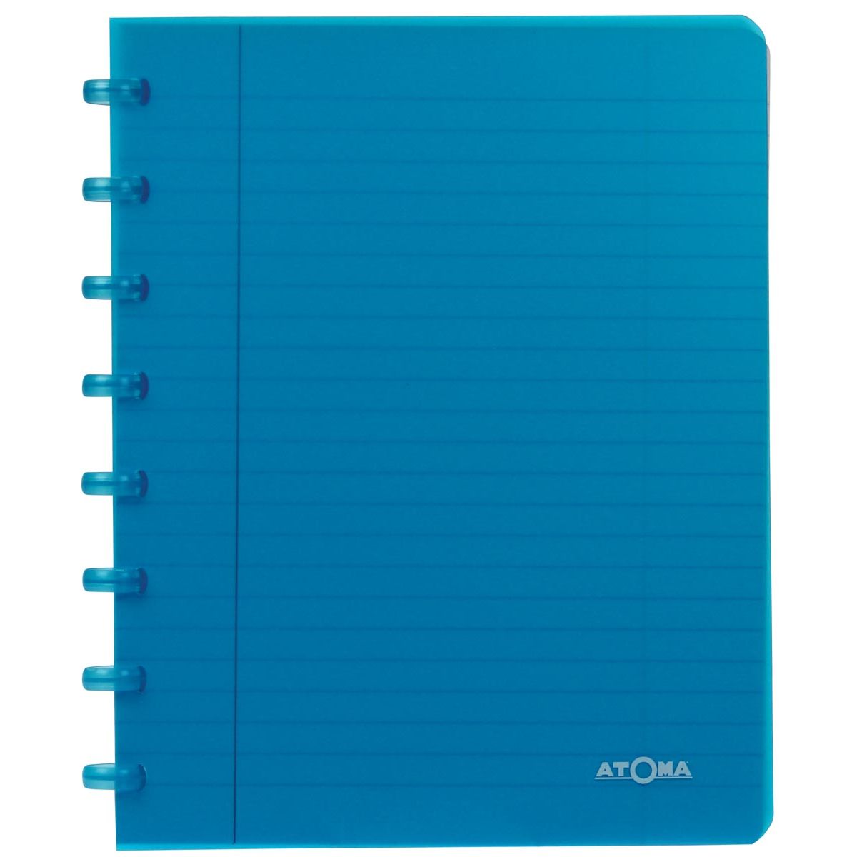 Atoma -  Trendy schrift, ft A5, 144 bladzijden, PP, gelijnd, geassorteerde kleuren