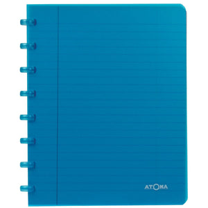 Atoma – Trendiges Notizbuch, ft A5, 144 Seiten, PP, liniert, verschiedene Farben
