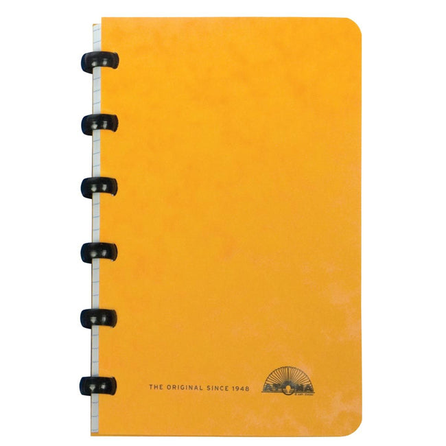 Atoma - Carnet Classique, pi 9,5 x 14 cm, 120 pages, couverture cartonnée, couleurs assorties