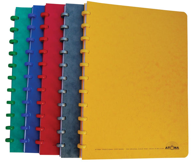 Atoma - Carnet A5 diamant 4x8mm 144 pages 90gr carton assorti