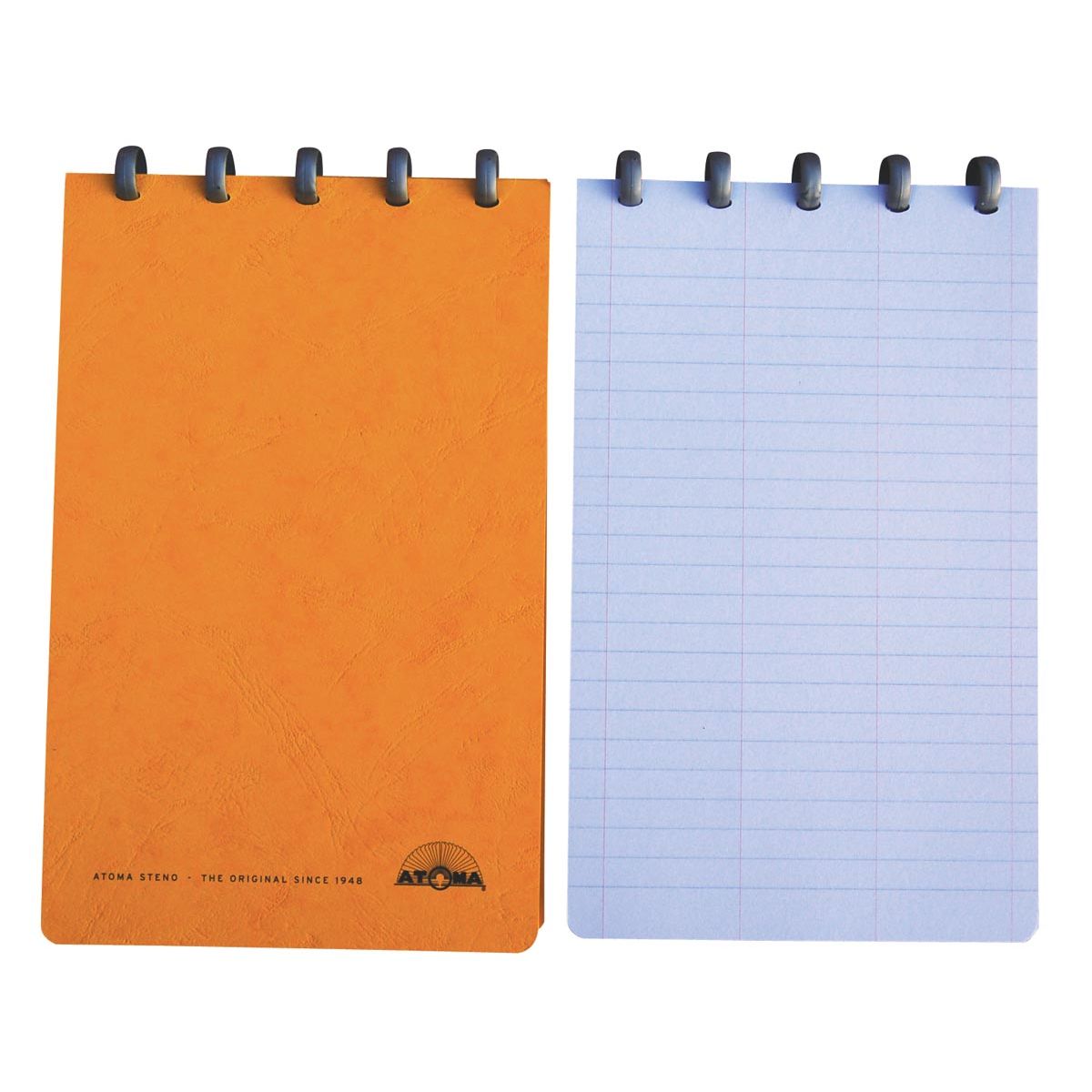 Atoma - Carnet de sténographie classique, pi 130 x 210 mm, 120 pages, couleurs assorties