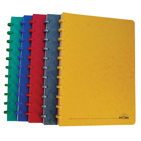 Atoma - Carnet A4 diamant 4x8mm 144 pages 90gr carton assorti