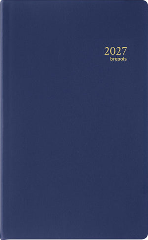 Brepols -   agenda Breform Seta 6-talig, blauw, 2027