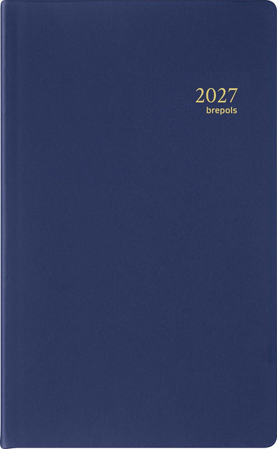 Brepols -   agenda Breform Seta 6-talig, blauw, 2027