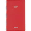 Brepols -   agenda Breform Polyprop 6-talig, rood, 2027