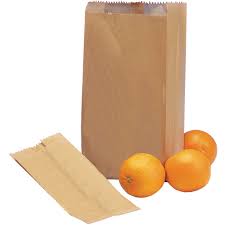 Sacs Papier - Sacs de fruits 50 grammes marron 2 livres 10kg