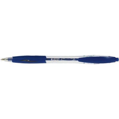 Bic - Stylo bille Atlantis classic grip clic moyen bleu