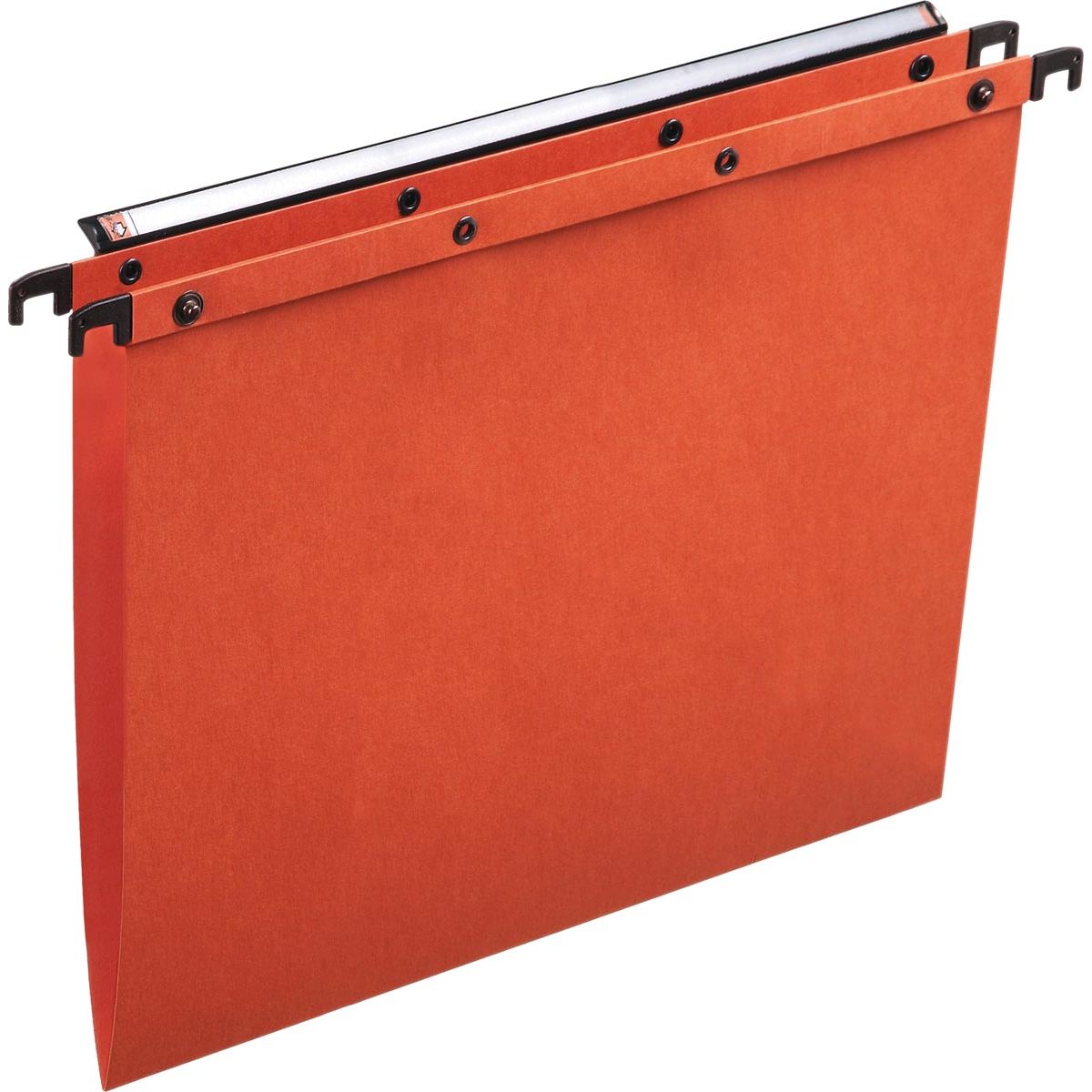 Elba - L'Oblique Hängeregister für Schubladen AZO Abstand 330 mm (A4), V-Boden, orange