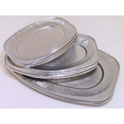 Depa - Aluminium ovale Schüssel 45cm 10 Stück