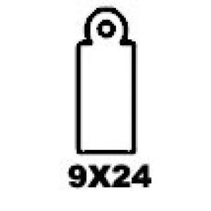 Apli -  Hangetiket + koord 9x24mm 1000 stuks