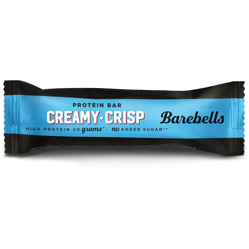 Barebells -   reep Original Creamy Crisp, 55 g, pak van 12 stuks