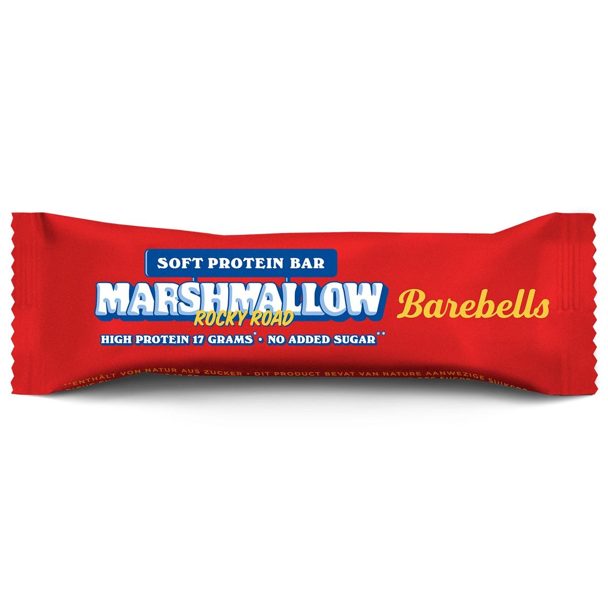 Barebells -   reep Soft hmallow Rocky Road, 55 g, pak van 12 stuks