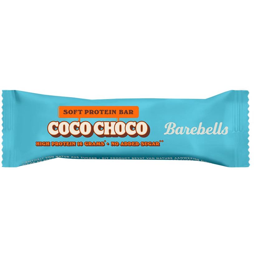 Barebells - Soft Coco Schokoriegel, 55 g, Packung à 12 Stück