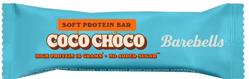 Barebells - Barre Soft Coco Choco, 55 g, paquet de 12 pièces